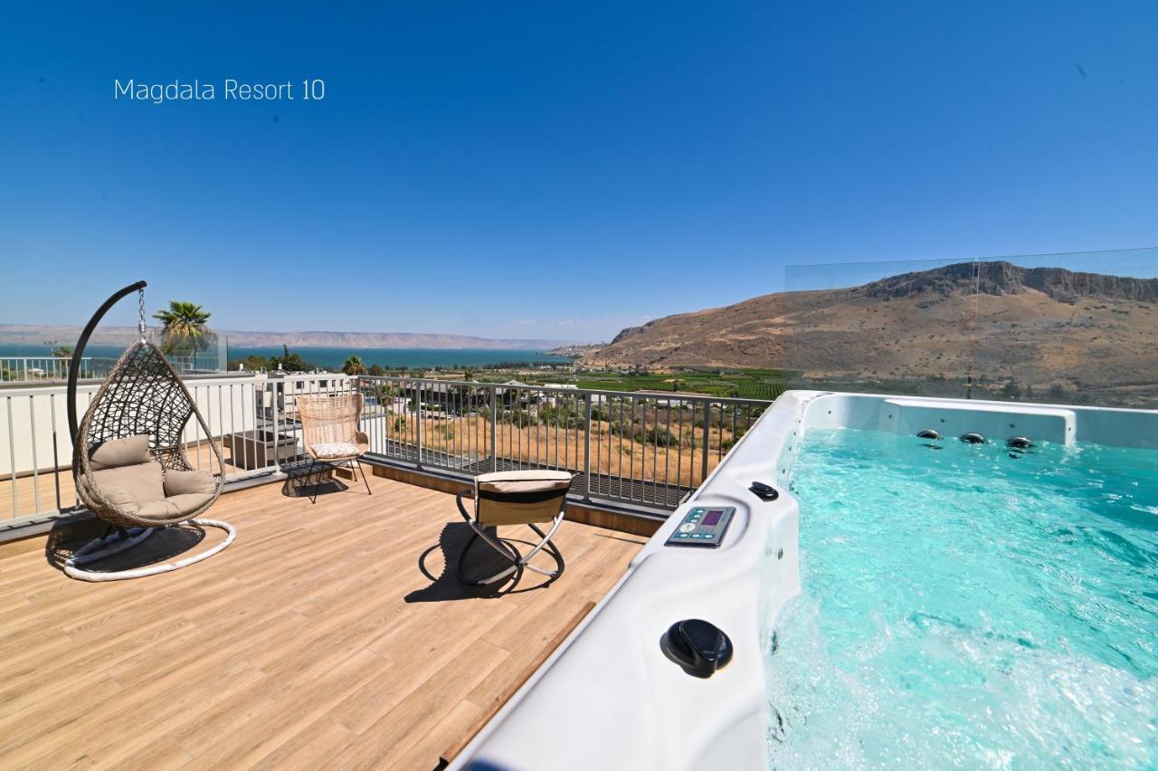Yalarent Magdala Resort- Luxury Suites With Pool Or Jacuzzi With Sea View ミグダル エクステリア 写真